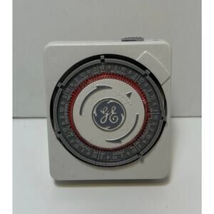 GE Timer Electrical Lamp Model GE5112 120 VAC Indoor Use Only